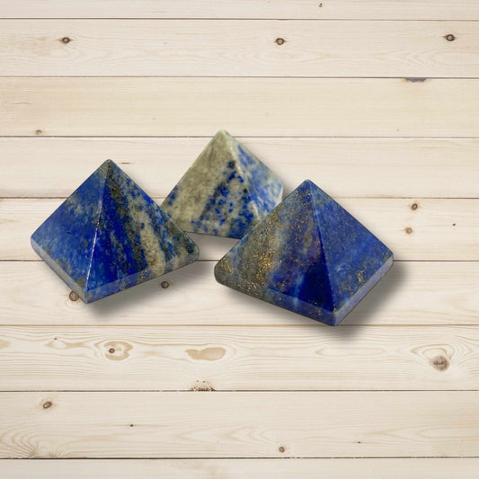 Pyramide 30mm en lapis lazuli - Connexion céleste